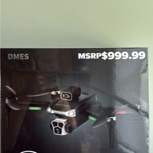 Black Drone with Camera